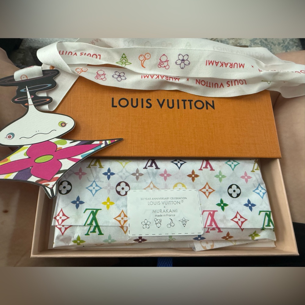 Louis Vuitton Murakami Box, Ribbon, Paper & Decor